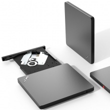 【尚沃】联想ThinkPad光驱 笔记本台式机USB 超薄外置移动光驱DVD刻录机 超薄USB/TYPE-C双接口【TX800】