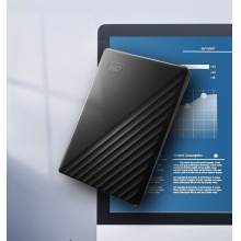 西部数据（WD）2TB 移动硬盘 USB3.0 My Passport随行版2.5英寸 黑 机械硬盘 手机电脑外置外接 加密兼容Mac