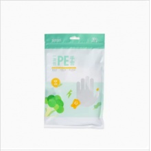 双童一次性手套pe加厚100只/袋
