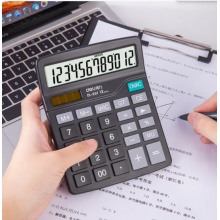 得力 计算器 (黑) 837ES