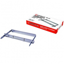 齐心（COMIX）B3749 耐用金属装订夹  两孔夹 凭证装订夹条 50个/盒 金属装订夹 B3749