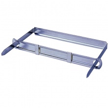 齐心（COMIX）B3749 耐用金属装订夹  两孔夹 凭证装订夹条 50个/盒 金属装订夹 B3749