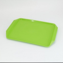 冰禹BYW-187 长方形餐盘 食堂酒店快餐店专用上菜托盘 绿色